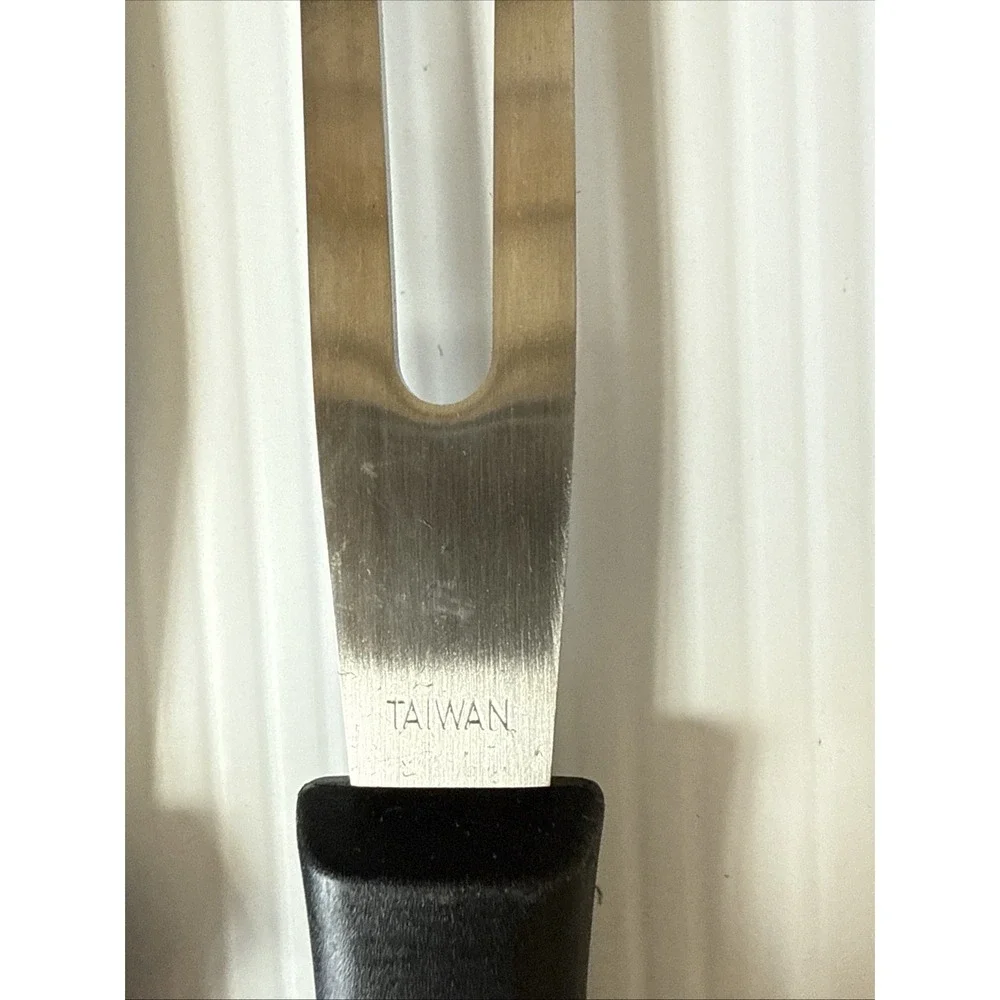 Mercer‎ Cutlery M14007 Carving Fork M18800 Bread Knife Stainless Steel